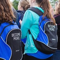 Become More backpacks at Transitions